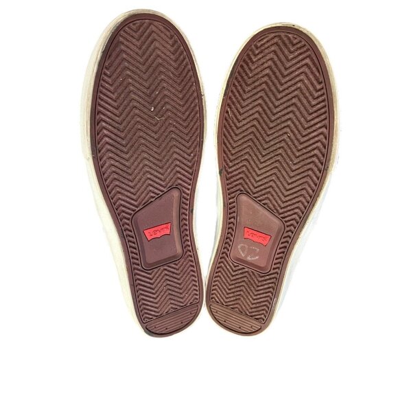 LEVI’S MEN'S SHOES 517777-U51 MILES PERFORMANCE NAVY BLUE/BURGUNDY SIZE 10 - Picture 6 of 8